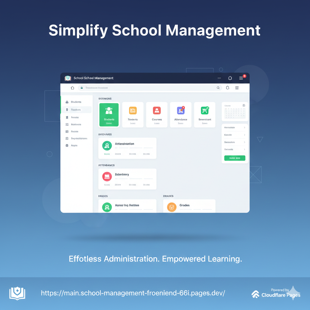EduDash School Management System